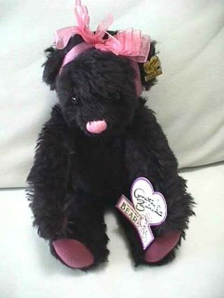 Licorice Lucy Annette Funicello Mohair Black Bear
