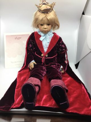 Annette Himstedt Doll Prinz Sonnenstrahl 34/713 Prince Sunray 29.  5 " Tall