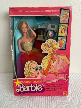 Fashion Photo Barbie Doll 1977 2210 Superstar Vintage Classic 42 Yr’snib Rare
