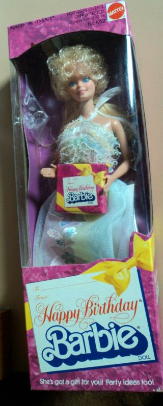 1980 Happy Birthday Barbie Nrfb