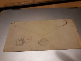 Haiti Cover sent to His Excellency Dr.  Woodrow Wilson Pres.  of the United States 2
