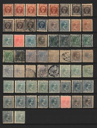 Spain,  Caribbean Island Stamps Early To Modern,  Mainly Good.