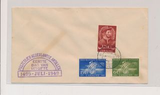 Ll04018 Curacao 1949 Dutch Antilles Fdc