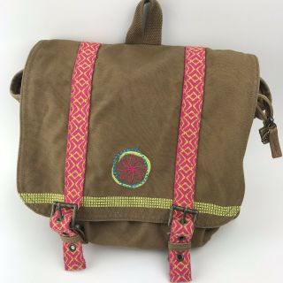 American Girl Lea Clark Messenger Bag Purse For Girls Large Canvas Bag Retired