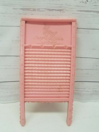 Susy Goose 9 " Washboard Pink Doll Accessory Toys That Mold Character Vintage