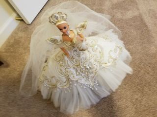 Designer Bob Mackie Empress Bride Barbie Doll 9055
