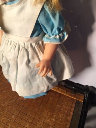 Vintage Madame Alexander Alice In Wonderland Doll 14” Sleepy Eyes 2