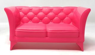 2015 Barbie Dream House Replacement Seating Furniture Part Pink Sofa Couch
