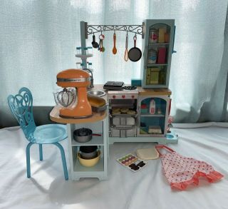 American Girl Gourmet Kitchen Set With Accessories