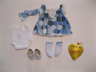 Tonner Effanbee 9 " Patsyette Patchwork Pal Outfit