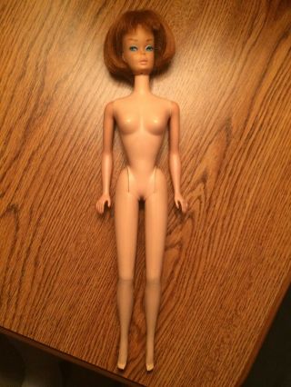 Vintage 1965 Titian / Redhead Barbie American Girl Doll - Tlc