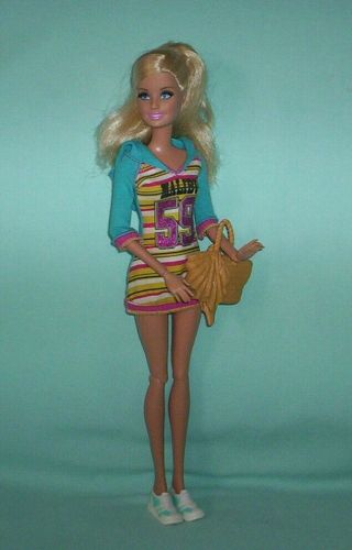 Life In The Dream House Barbie Doll Articulated Blonde Hair Rooted Eyelashes
