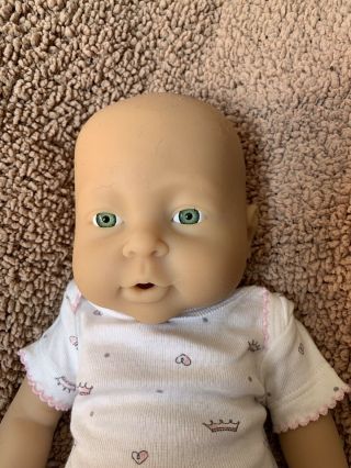 16 Inch Preemie Full Body Silicone Baby Girl Doll Unpainted 2