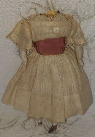 Antique Cabinet Sized China Head Doll Only Tlc Antique Clothing $19.  99