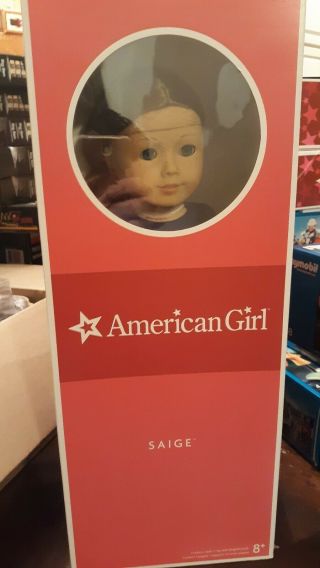 American Girl Doll Of The Year 2015 Saige.  Never Been Taken Out