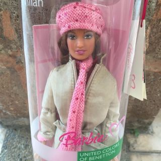 Barbie United Colors Of Benetton Italy Milan Doll Nrfb