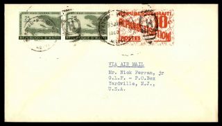 Mayfairstamps Haiti 1960 To Yardville Jersey Cover Wwc20249