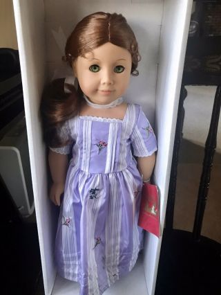 Brand American Girl Doll Felicity 18 " With Book