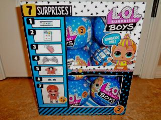 Lol Surprise Boys Series 2 - Full Case Of 12 Balls - Real Authentic