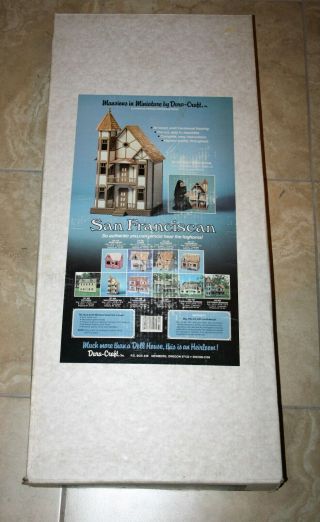 Dura - Craft Mansions In Miniature San Franciscan Sf 550 Doll House Kit