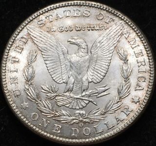 Choice BU 1902 - O Morgan Silver Dollar.  White Lustrous Beauty 2