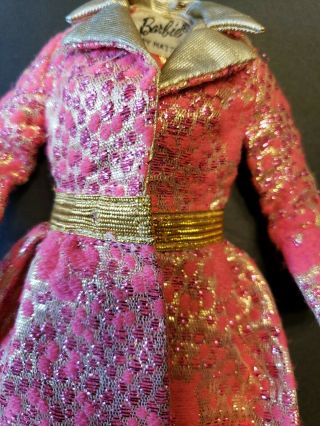 Mattel vintage Barbie Special Sparkle Pink and Gold Brocade Jacket 1468 1970s 3