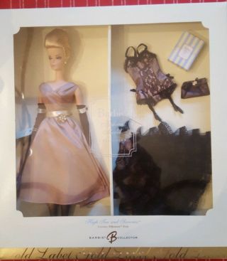 2006 Barbie High Tea And Savories Silkstone Gold Label Doll By Robert Best