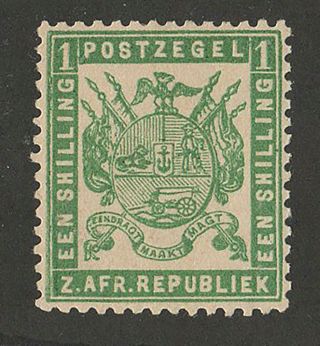 South Africa Z.  Afr.  Republiek Mh (w188)