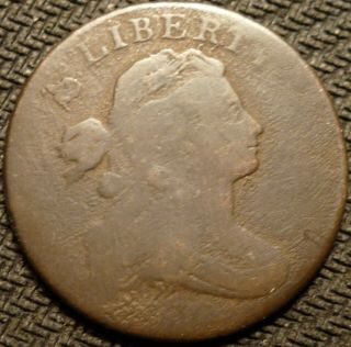 1800 Draped Bust Large Cent (s - 210,  R5, )