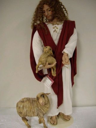 Ashton Drake Jesus Porcelain Doll I Am The Good Shepherd 1995 Titus Tomescu
