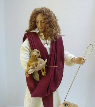 Ashton Drake Jesus Porcelain Doll I Am The Good Shepherd 1995 Titus Tomescu 3