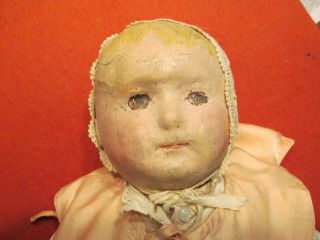 1913 Martha Chase Stockinette doll pre 1920 ' s 21 inch period clothing 2