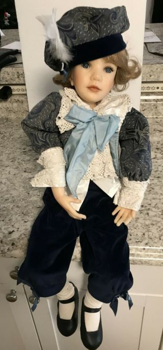 Jane Bradbury Trumpet Boy Limited Edition Doll 2003 42 / 600