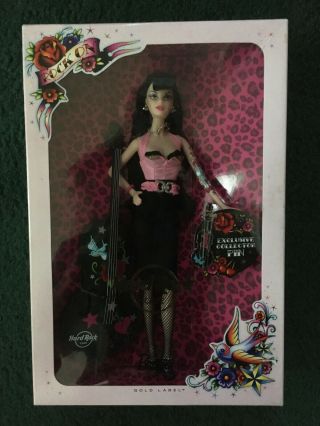 Nib Hard Rock Cafe Barbie Doll 2009