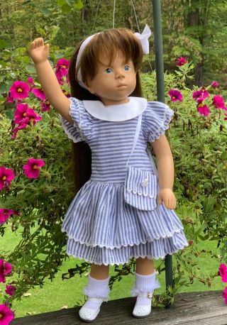 Gotz Doll Madeline 18 " By Sylvia Natterer Made/west Germany 1989 Outfit