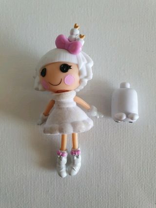 Lalaloopsy Minis Doll - Toasty Sweet Fluff White With Pet Rabbit Bunny