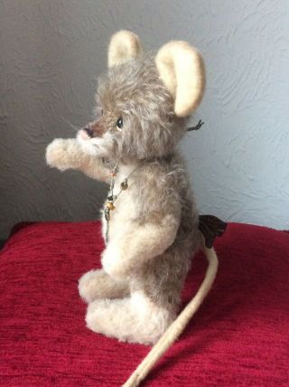 Charlie Bears Squeak L/E Mohair And Wool Mouse 3