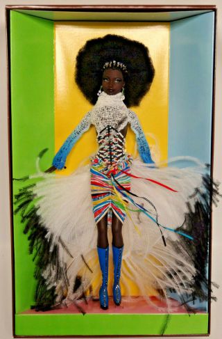 Mbili Treasures Of Africa,  Byron Lars Barbie Doll Mattel 55287 - Nfrb
