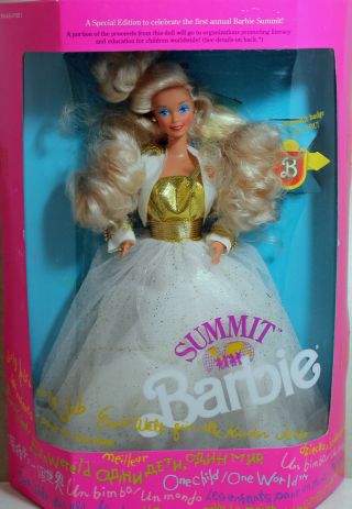 Barbie 7027 Ln Box 1990 Special Edition Summit Doll