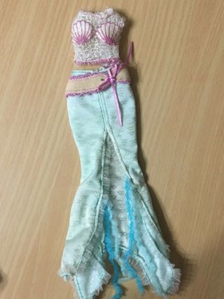 Barbie Doll My Scene Chelsea Masquerade Madness Outfit Mermaid Seashell Costume