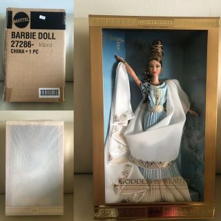 Goddess Of Beauty Barbie Doll Classical Greek Ltd Ed 2000 First In Series Nrfb