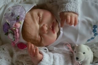 Cute Reborn Baby Girl Doll Annabelle Was Celeste By Cindy Musgrove