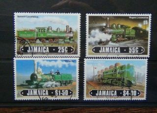 Jamaica 1985 Railway Locomotives 2nd Series Set Fine
