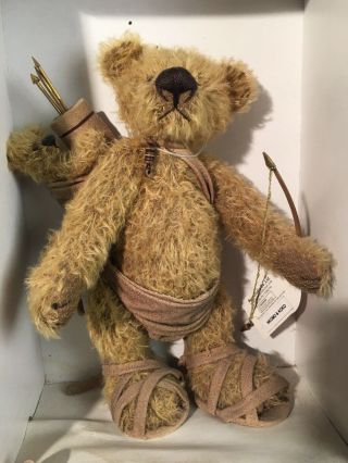 Charlie Bears Rare Bear Studio Isabelle Lee Angela Mohair Jointed Teddy Bear Nib