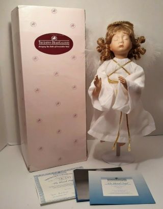 Ashton Drake Blessed Angel Oh Holy Night Nativity Porcelain Doll Figure W/box