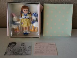 Madame Alexander 39560 Wendy Loves Donald And Daisy 8 " Doll Mib X11