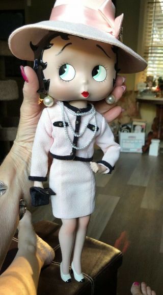 Betty Boop Sophistication Porcelain Doll By Danbury