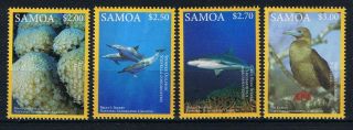2016 Samoa Pacific Marine Life Postage Stamp Set
