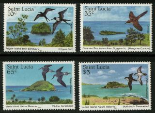 St Lucia 1985 Scott 770 - 773 Mnh Set