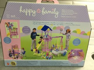Barbie Happy Family Baby ' s 1st Birthday Playset RARE 2